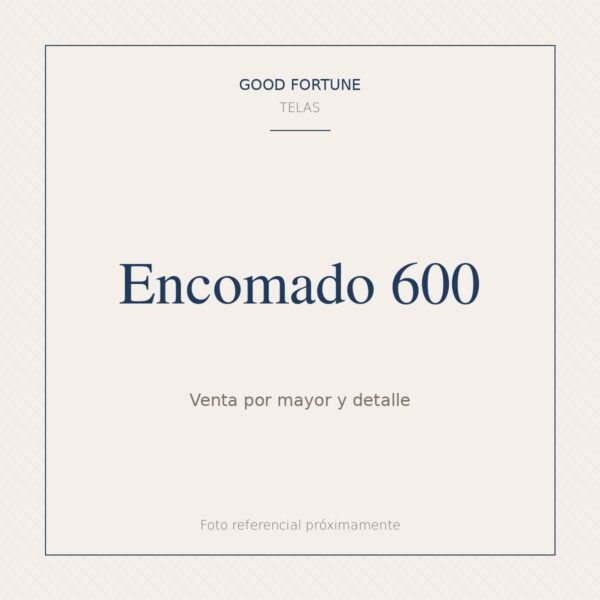 Encomado 600 - Negro