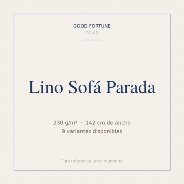 Lino Sofá Parada