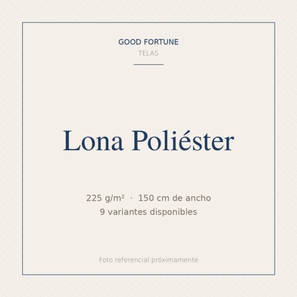 Lona Poliéster